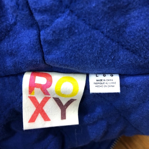 Roxy Plaid Faux Fur Line Toggle Button Jacket Hood - Picture 5 of 6